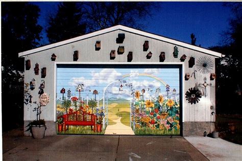 Incredible Realistic Garage Door Murals For Small Space | Modern Garage ...