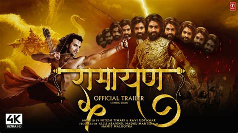 Ramayan | Official Trailer Announcement | Yash, Hrithik Roshan, Deepika ...