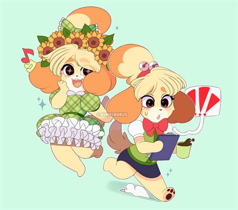 Animal Crossing: Isabelle by QueenAshi on DeviantArt