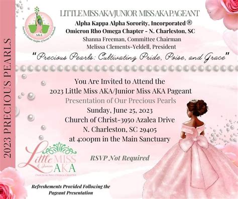 2023 Little Miss AKA Pageant , Azalea Drive Church of Christ ...