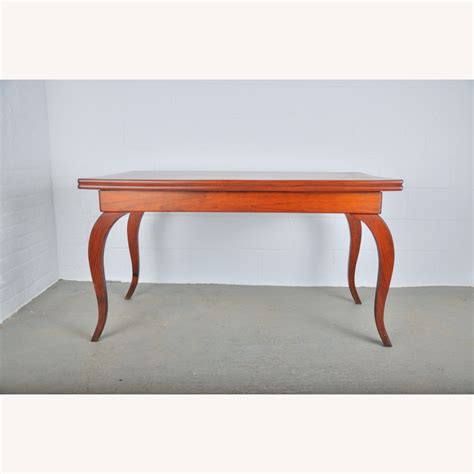 Antique French Country Style Maple Dining Table - AptDeco