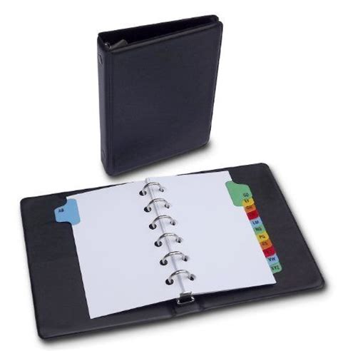 Small 6 Ring Binder 3 x 5 inches, http://www.amazon.com/dp/B009RTWNN2 ...