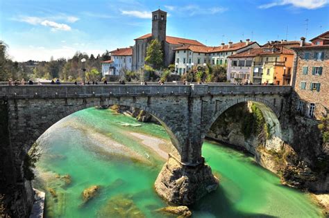 Devil Bridge in Cividale, Italy jigsaw puzzle in Bridges puzzles on ...