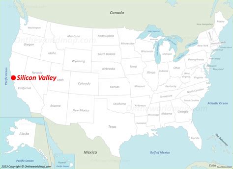 Silicon Valley Map | California, U.S. | Detailed Maps of Silicon Valley