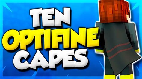 10 Optifine Cape Designs! (Cool Minecraft Cape Designs) - YouTube