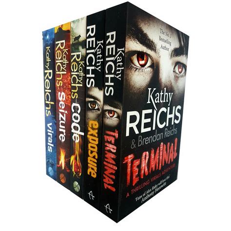 Kathy reichs virals series 5 books collection set (virals, seizure ...