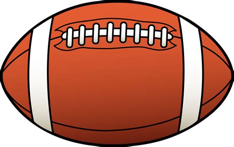 Football clipart black and white free images 2 – Clipartix