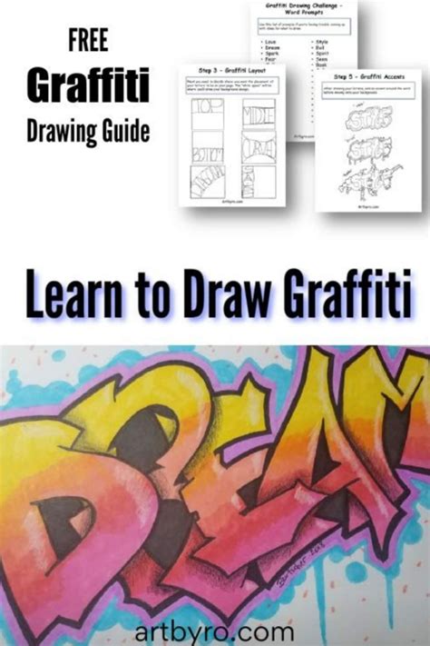 Learn to Draw Graffiti Step by Step for Beginners | Graffiti drawing ...