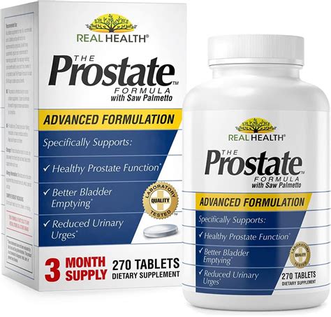 Amazon.com: Real Health The Prostate Formula - Prostate Supplements for ...