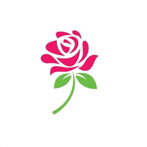 Rose Logo Vector Design PNG Images, Logo, Rose, Design PNG Transparent ...