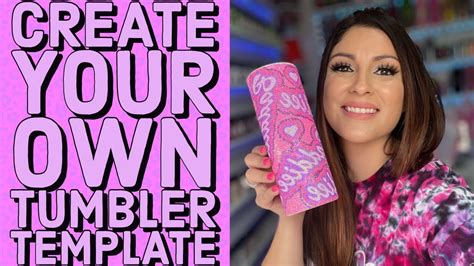 How to create your own burst tumbler wrap template on Cricut design ...