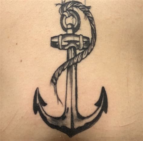 Fouled Anchor Tattoo | Anchor tattoo, Stomach tattoos, Infinity tattoo