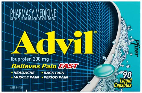 Advil Liquid Capsules 90 Pack - Medicines to Midnight