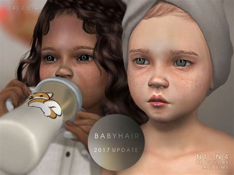 Sims 4 child and toddler skin overlay - bxethemes