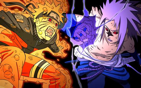 Naruto vs Sasuke HD Wallpaper - WallpaperSafari