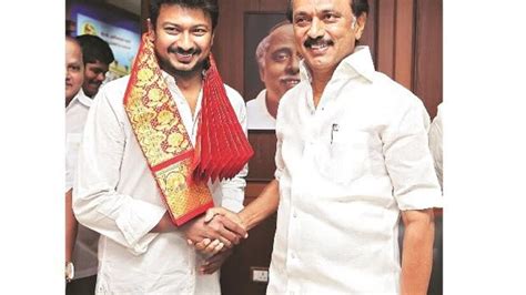 Tamil Nadu CM's son Udhayanidhi Stalin sworn in as minister in cabinet ...