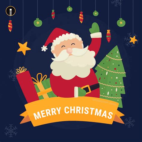 Spread Holiday Cheer with Animated Christmas Wishes