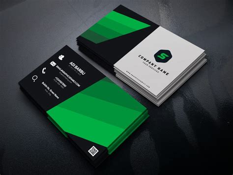 Business Card Size Template Psd