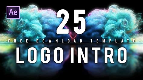 25 Free Amazing Intro Logo After Effects Template - YouTube