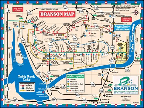 Branson Mo Attractions Map - Florida State Fairgrounds Map