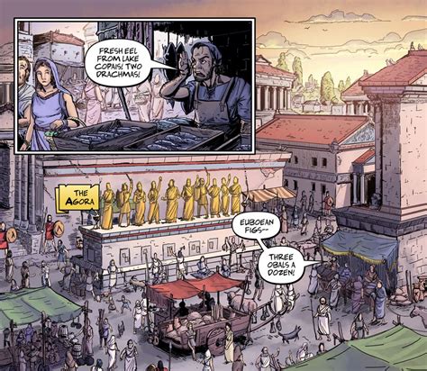 A sneak peek at page 2 of POLIS: The Trial of Socrates. Become a patron ...