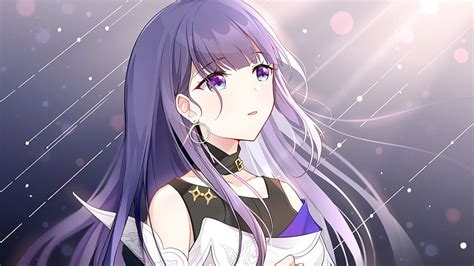 Raiden Mei, Honkai Impact, Mobile Anime Games, Purple Hair, Earring ...