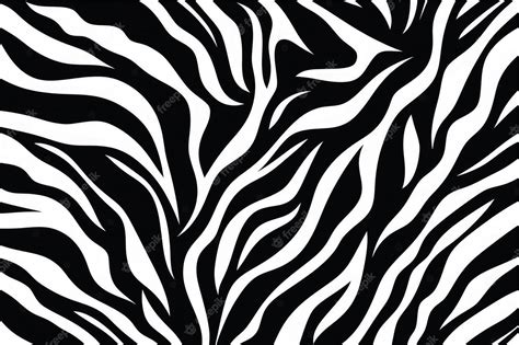 Premium Vector | Zebra Pattern Background