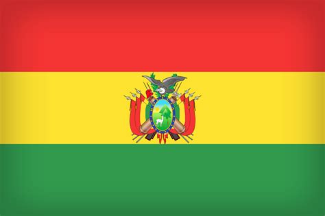 Bolivia Large Flag | Gallery Yopriceville - High-Quality Free Images ...