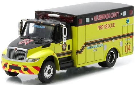 1/64th Greenlight International DuraStar 4400 Ambulance Hillsborough Co ...