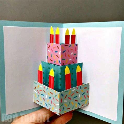 How to Make a Pop Up Cake Card