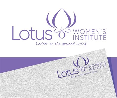 Logo Design for Lotus Women’s Institute. Tag line: Ladies on the upward ...