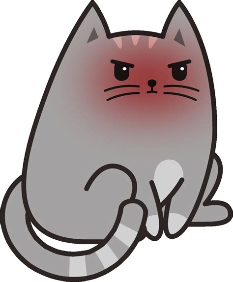 Angry Cat Sticker by Meowingtons for iOS & Android | GIPHY