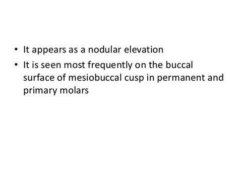 15.paramolar tubercle or bolk cusp