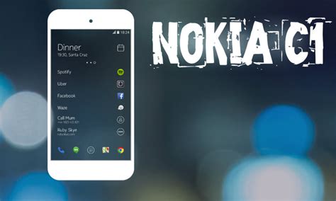 Nokia C1 - a new Android-smartphone