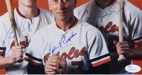 Cal Ripken Sr., Cal Ripken Jr. & Billy Ripken Signed Orioles "The ...