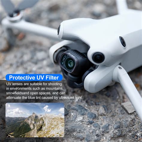 SKYREAT UV Filters Set for DJI Mini 4 Pro Accessories (Plastic Version ...