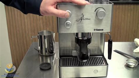 An Introduction To The Saeco Aroma SS Semi-automatic Espresso Machine ...