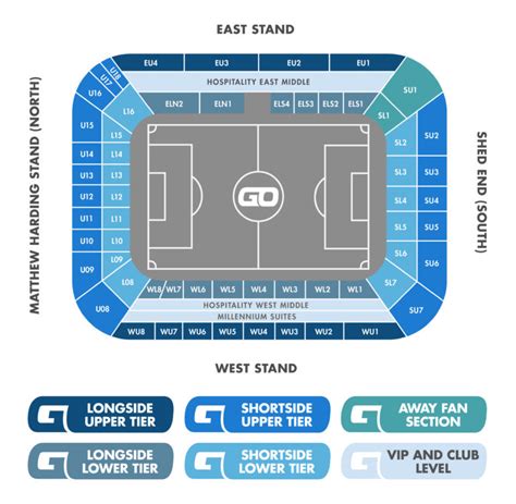 Stamford Bridge Seating Plan - Seating plans of Sport arenas around the ...