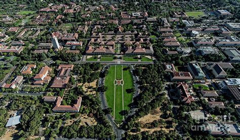 Stanford University Aerial Photograph by David Oppenheimer - Pixels