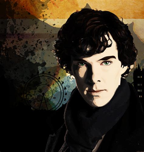 BBC Sherlock Holmes Poster - Fan Art :: Behance