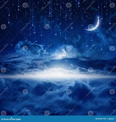 Beautiful Night Sky Stock Image - Image: 35701701