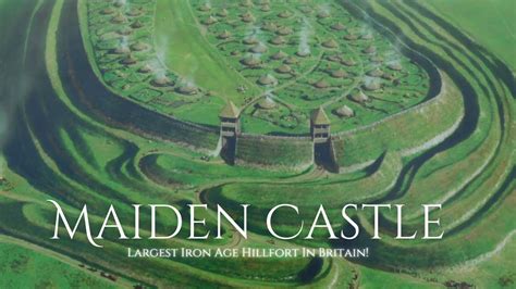 Visiting Maiden Castle - The Largest Iron Age Hill Fort In Britain ...