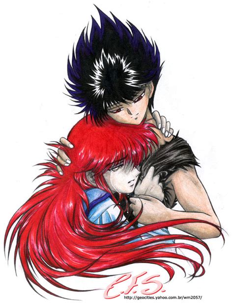 Kurama and Hiei by Washu-M on DeviantArt