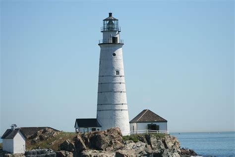 Boston Harbor Light/ Boston, MA | Harbor lights, Lighthouse, Boston harbor