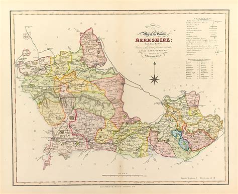 Berkshire England Map: Exploring The Hidden Gems In The Royal County ...