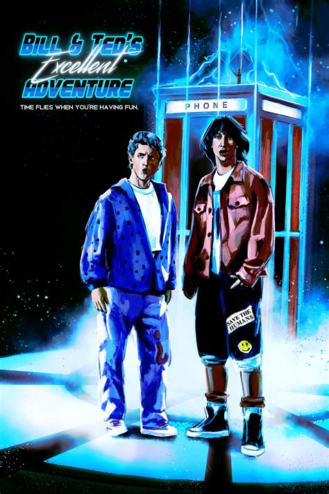 Bill And Ted's Excellent Adventure | Poster By Rellygc