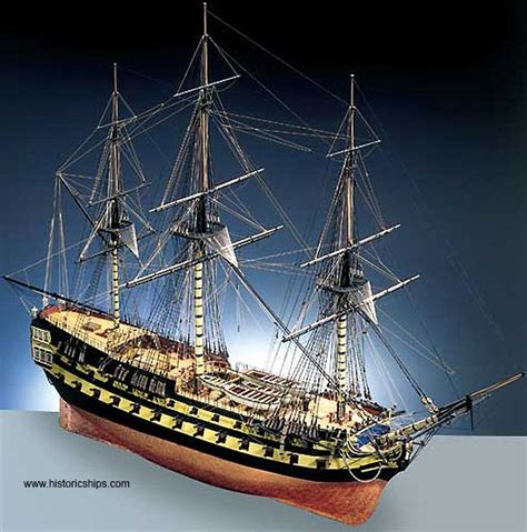 HMS Agamemnon Wood Model Ship Kit - Bluejacket Shipcrafters, Inc.