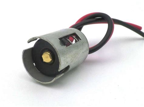 BA15S Vehicle Indicator Bulb Holder Socket with Cable Tails