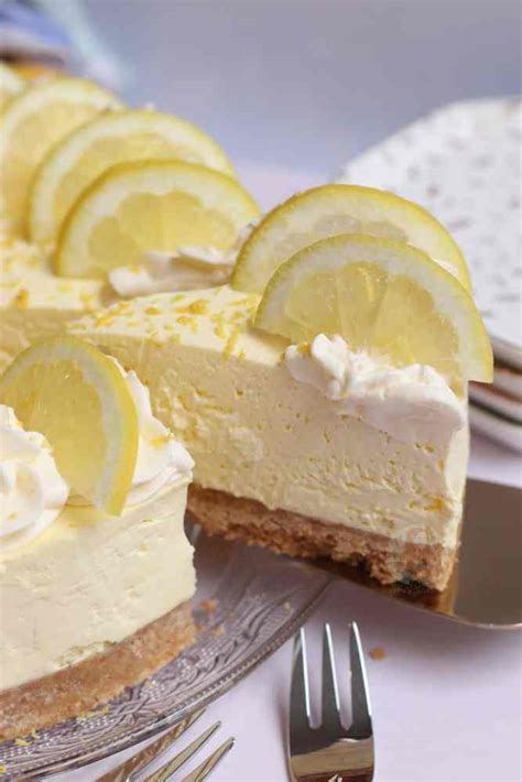 No-Bake Lemon Cheesecake - Back to Basics - Jane's Patisserie