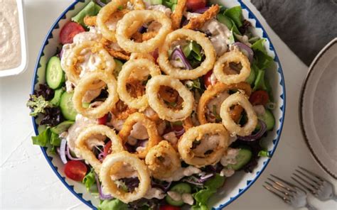 Fried Calamari Salad | Cool Bean Cooking